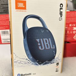 JBL Clip 5 Waterproof Bluetooth Speaker (Brand New)
