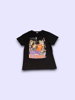 Phoenix Suns Devin Booker NBA Player graphic t-shirt black mens medium