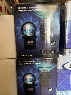 Technical Pro LGSPOT1X DJ Multicolor LED Pin Spotlight DMX
