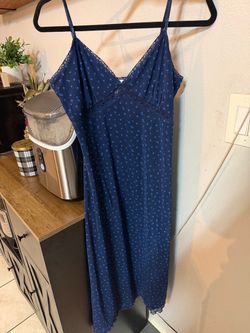 Navy blue dress