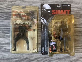 SPAWN 2 FIGURES - SHAFT and TERRY FITZGERALD NEW/SEALED ⭐️✨✨ $26 Total For Both