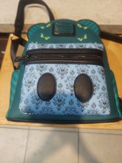Disney parks haunted mansion 50th anniversary loungefly backpack