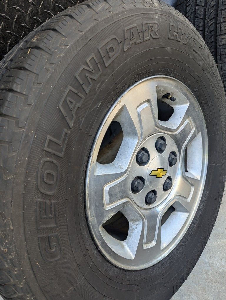 Chevrolet Silverado OEM Wheel &Tire