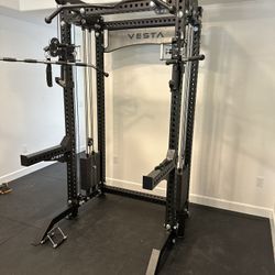 Vesta Fitness PRO SERIES 2-1 Ultimate Half Rack Functional Trainer/Gym Equipment/ Home Gym/ Fitness/ FREE DELIVERY 🚚 