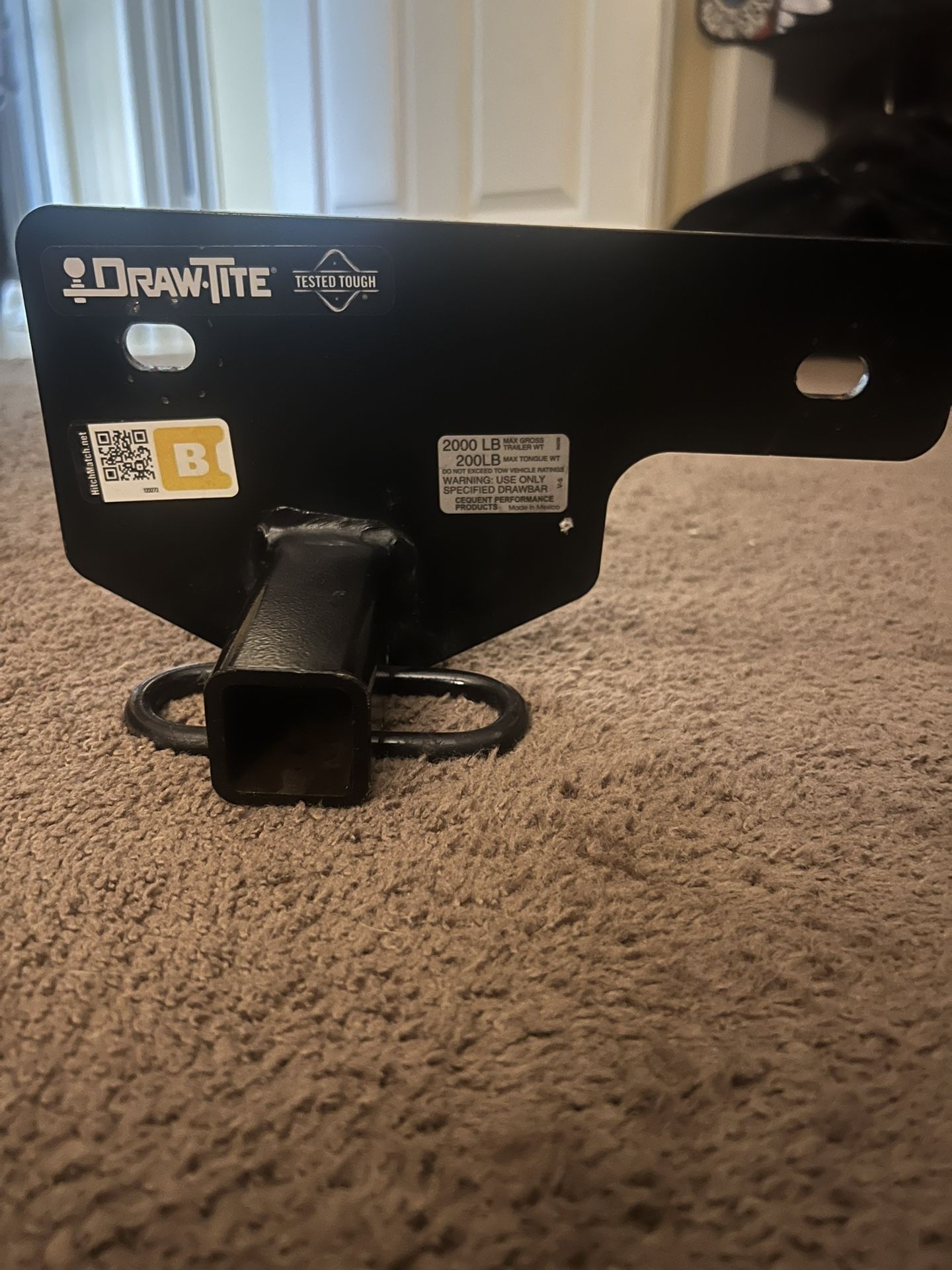 Draw-Tite Sportframe Trailer Hitch Receiver - Custom Fit - Class I - 1-1/4"