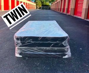 9” Twin Hybrid Mattress Set