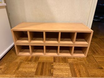 Shoe storage organizer  30” x 12” x 6” ($8 for both)