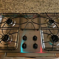 GE 36 Inch Gas Cooktop