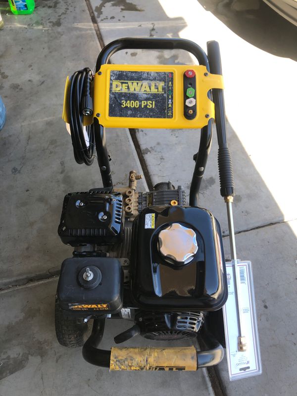dewalt pressure washer 3400 psi dewalt pressure washer 3400 psi