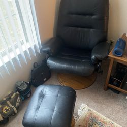 Reclining Chair With Footrest