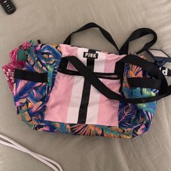 Pink Duffel Bag