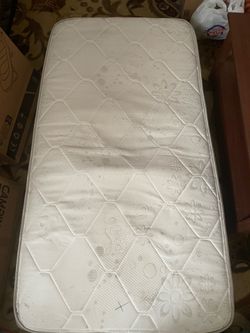 Free   Twin size mattress, used.