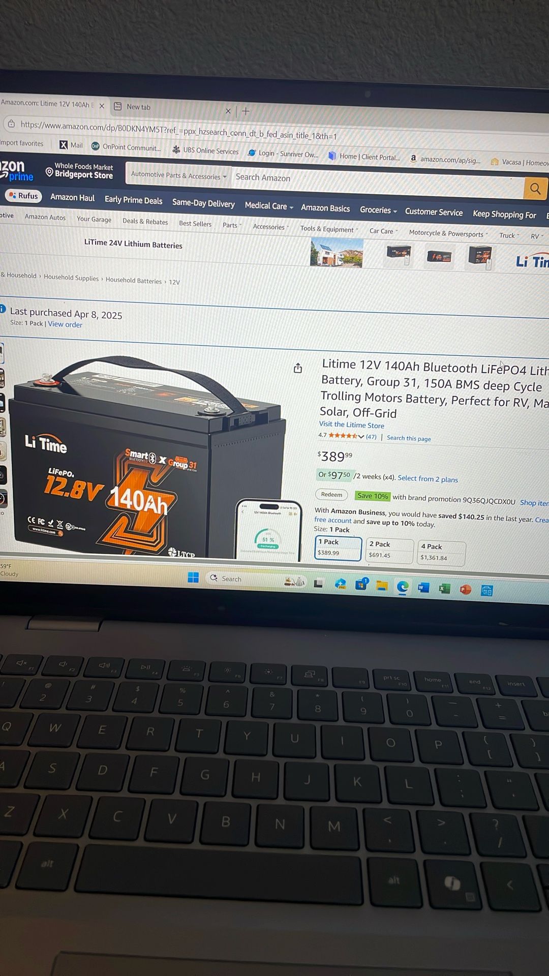 LiTime Lithium Batteries  (2)