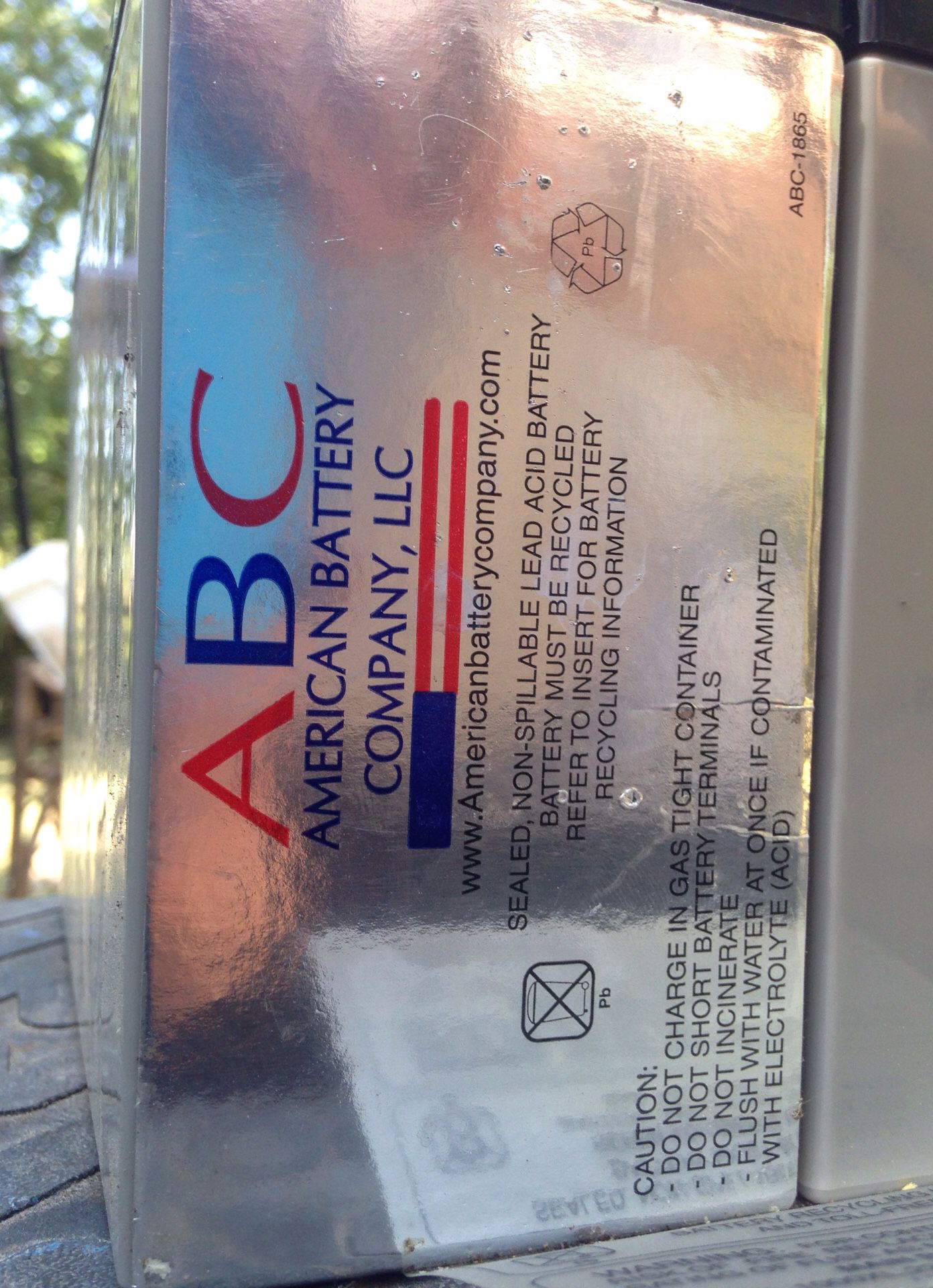 ABC rechargeable battery