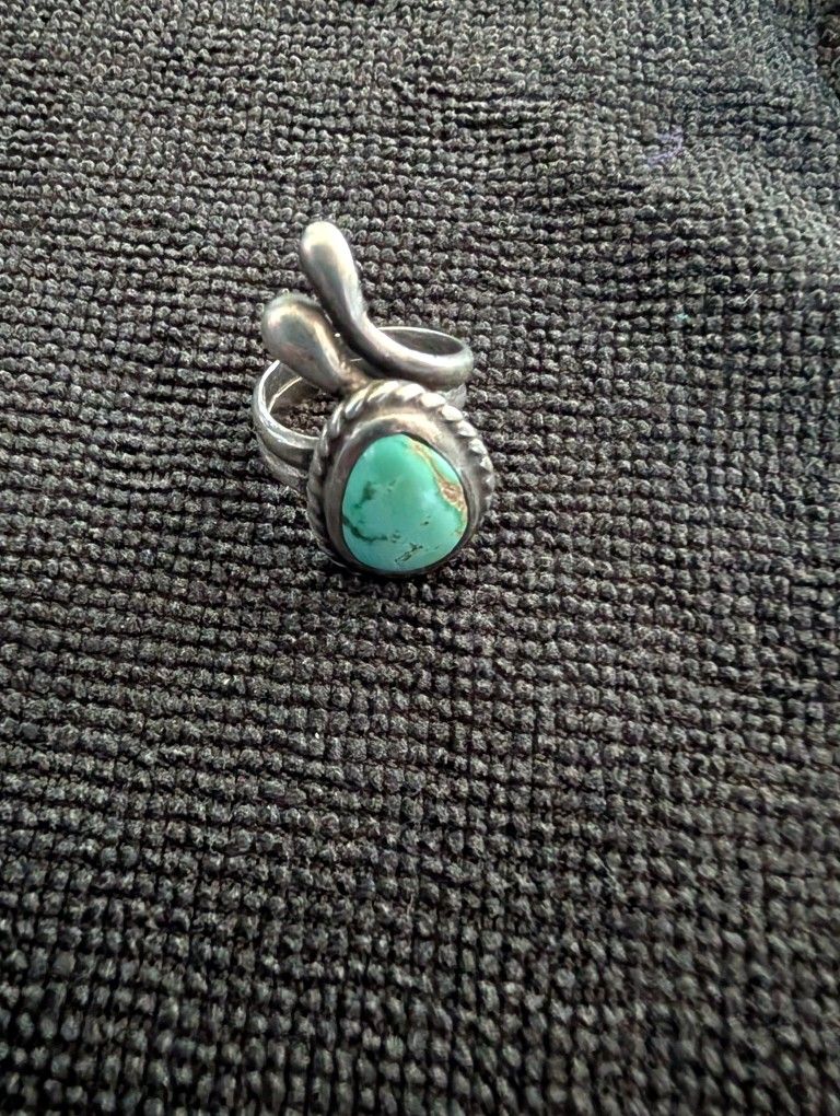 Sterling Silver Turquoise Ring