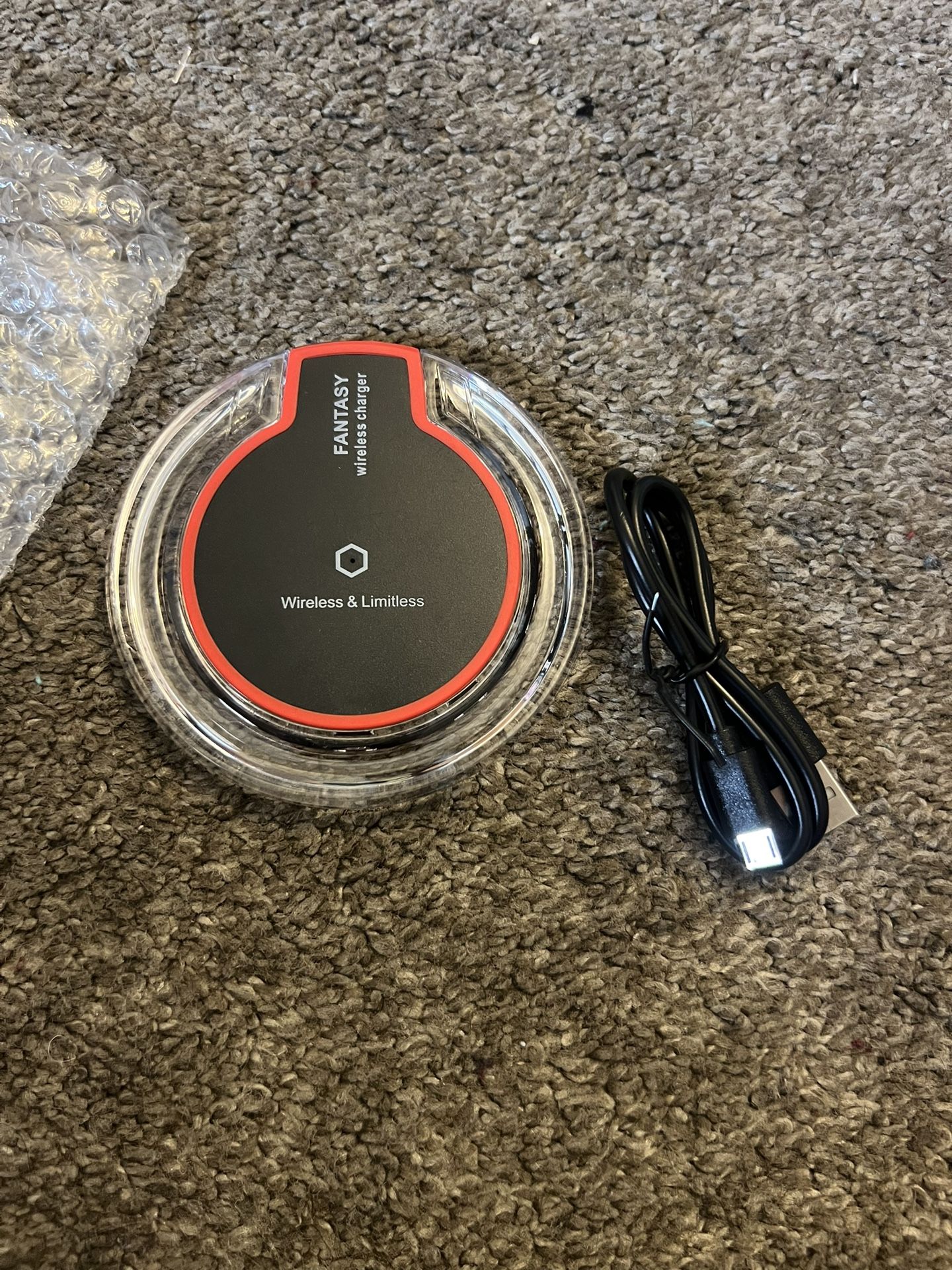 $5 new wireless charger for Apple or Samsung. Works on all phones.