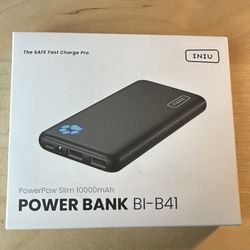 INIU Portable Charger, Slimmest 10000mAh 5V/3A Power Bank