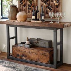 Pottery Barn Griffin Console Table