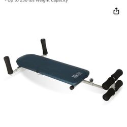 Stamina InLine Back Stretch Bench Upper and Lower Back Stretcher - No Inversion Decompression Fitness Equipment - Up to 250 lbs Weight Capacity