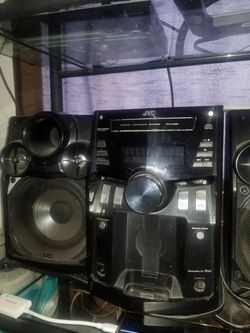 JVC MP3 CD boom box