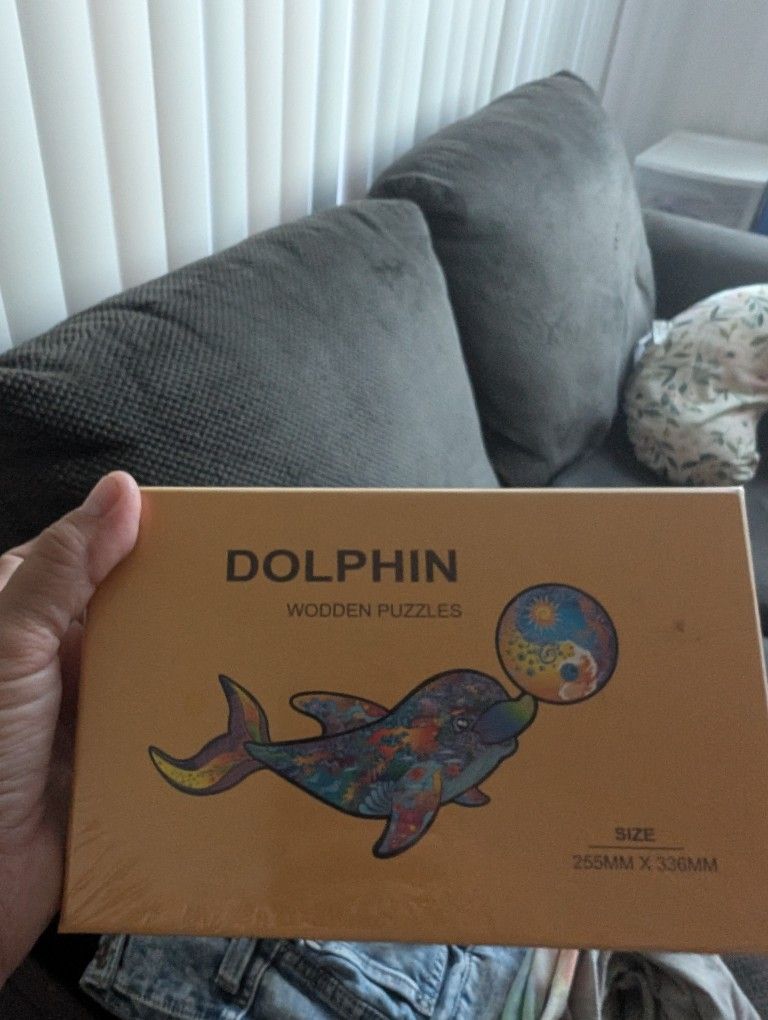 Dolphin Wooden Puzzles