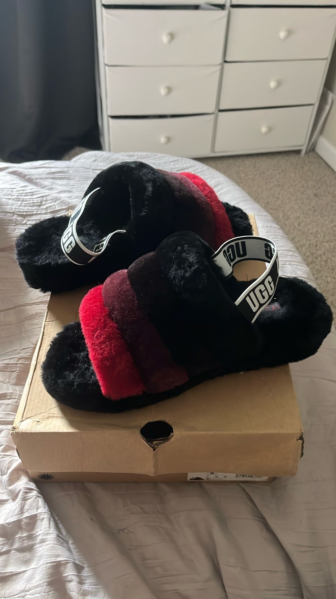 Fluffy Women’s UGG Slides