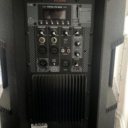 Ion Speaker With Mic Ports And Bluetooth Connectivity 