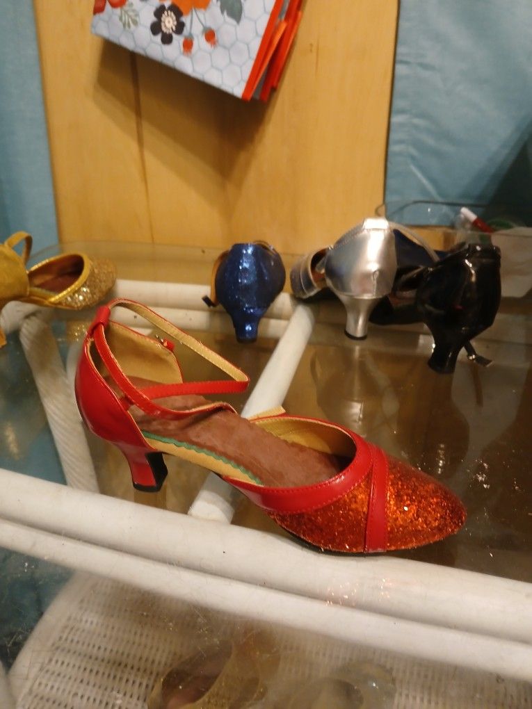 Red Dance Shoes