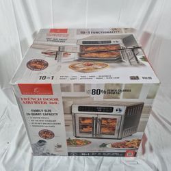 Emeril Lagasse French Door AirFryer 360 – 10-in-1 Oven, Open Box