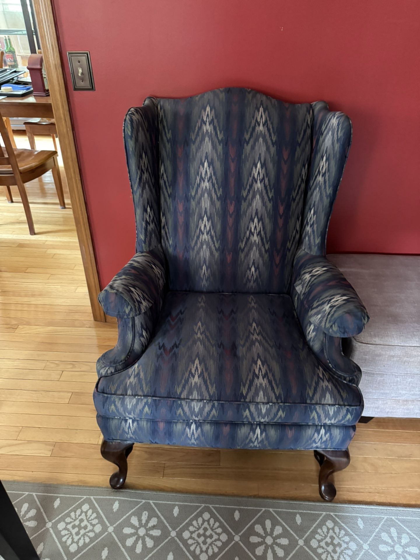 matching wing chairs