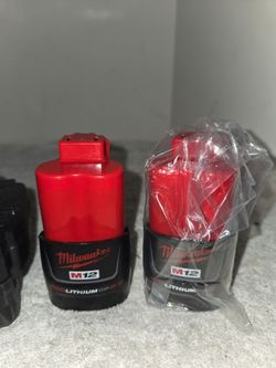 Milwaukee M12  $25 ea.  New (Price Is Firm)