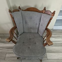Rocking Wood Chair 
