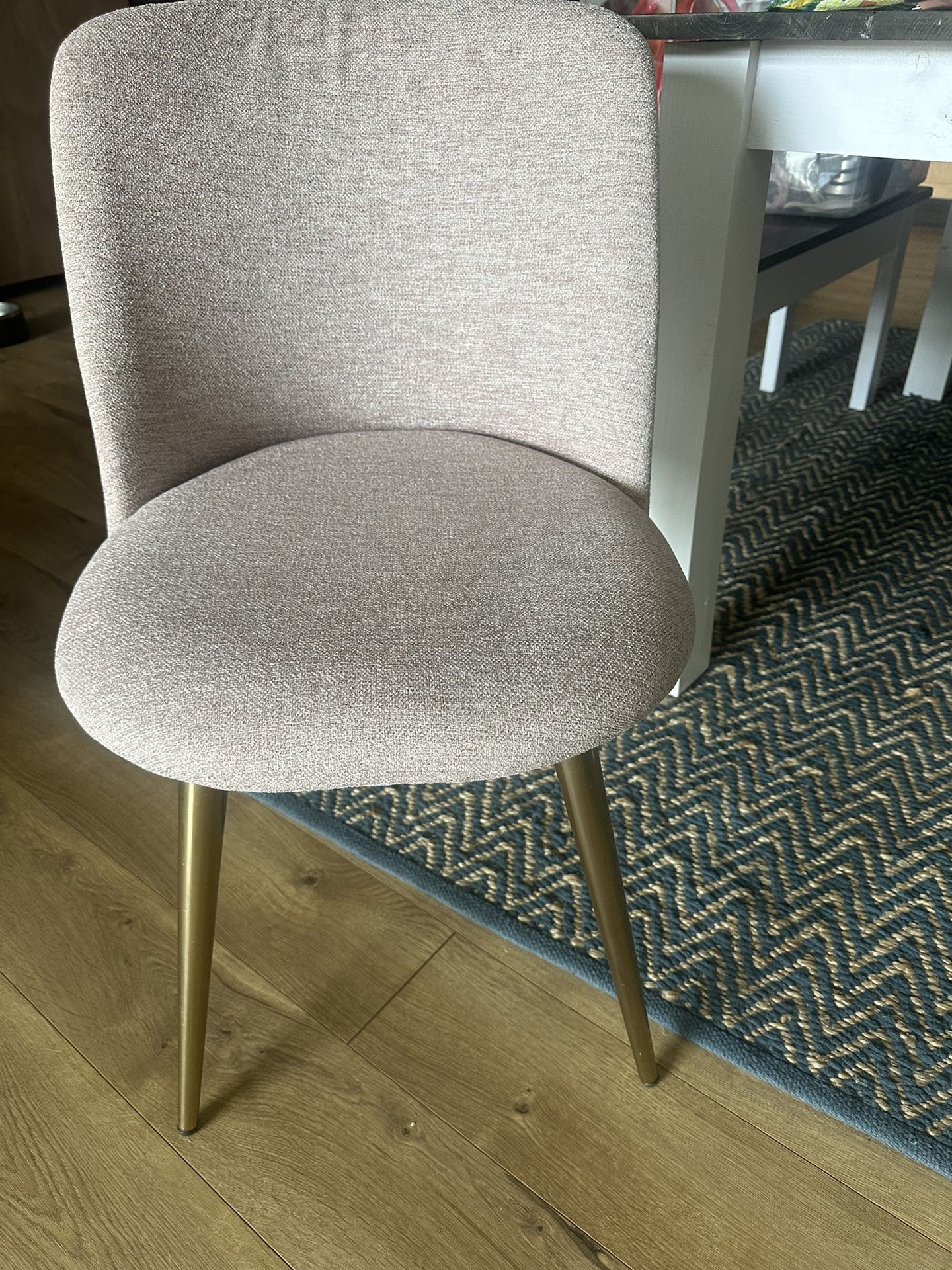 Set Of 2 Pink West Elm Chairs