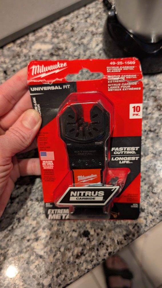 Milwaukee Nitrus
Carbide Blade 10-Pack
- Extreme Metal