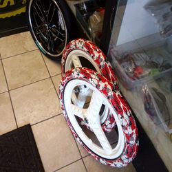 BMX Wheels Brand New . Only $150 Each Set Of Two Tires Front And Rear BMX Tires 