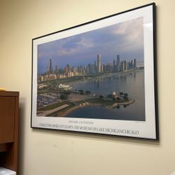 Michael Gustafson Collectors Series/City Lights the Museums on Lake Michigan...