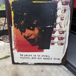 Original Patrick McCarthy Painting (2004) – Mixed Media Pop Art