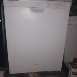 New White Whirlpool Dishwasher