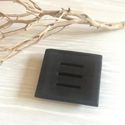 West Elm Wood Soap Dish