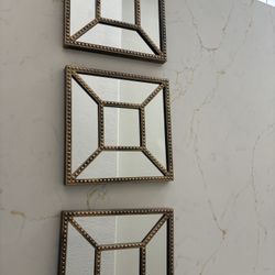 3 Piece Wall Mirrors