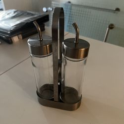 Oil and Vinegar Three Piece Bottle Set 