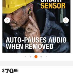 Dewalt  IP56 wireless earbuds
