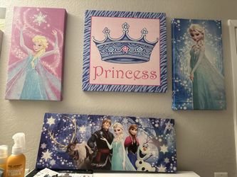 Wall decor frozen