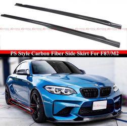 16-21 BMW F87 M2 Carbon Fiber PSM Style Side Skirts