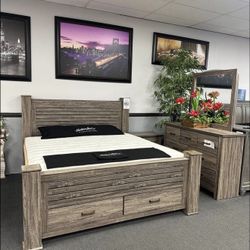 4PC King Bedroom Set