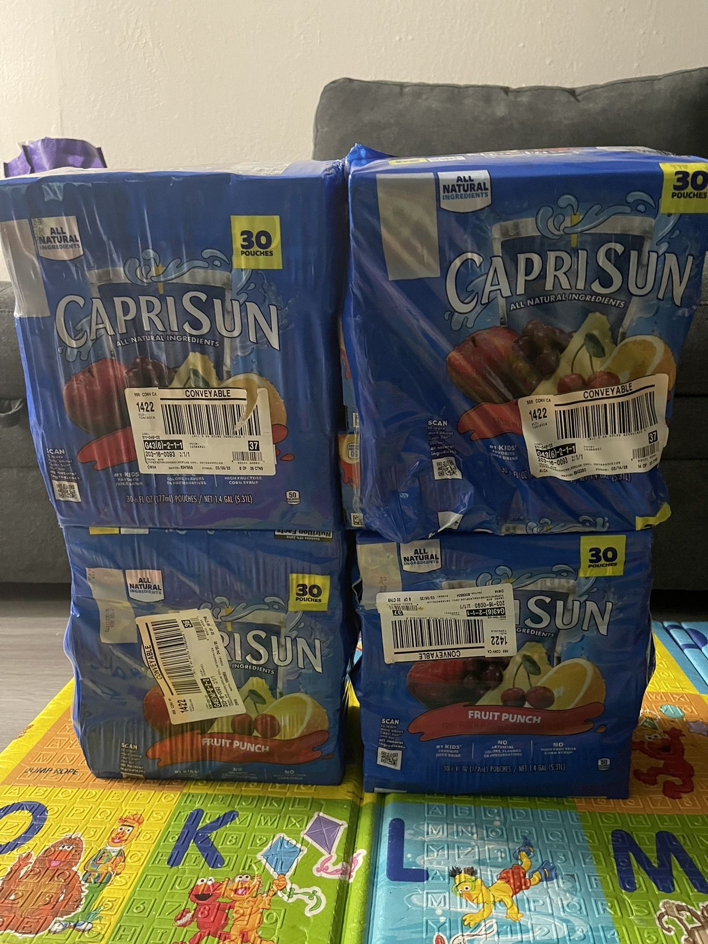 Capri Sun 30 Count Pack ($7 Each)