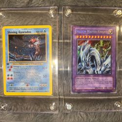Shining Gyarados, Neo Revelation (1st Ed.) & Dragon Master Knight, RP02 (Secret Rare)