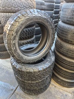 Lt (contact info removed) BFGoodrich All-Terrain T/A KO2 Tires $560 all four installed and balanced