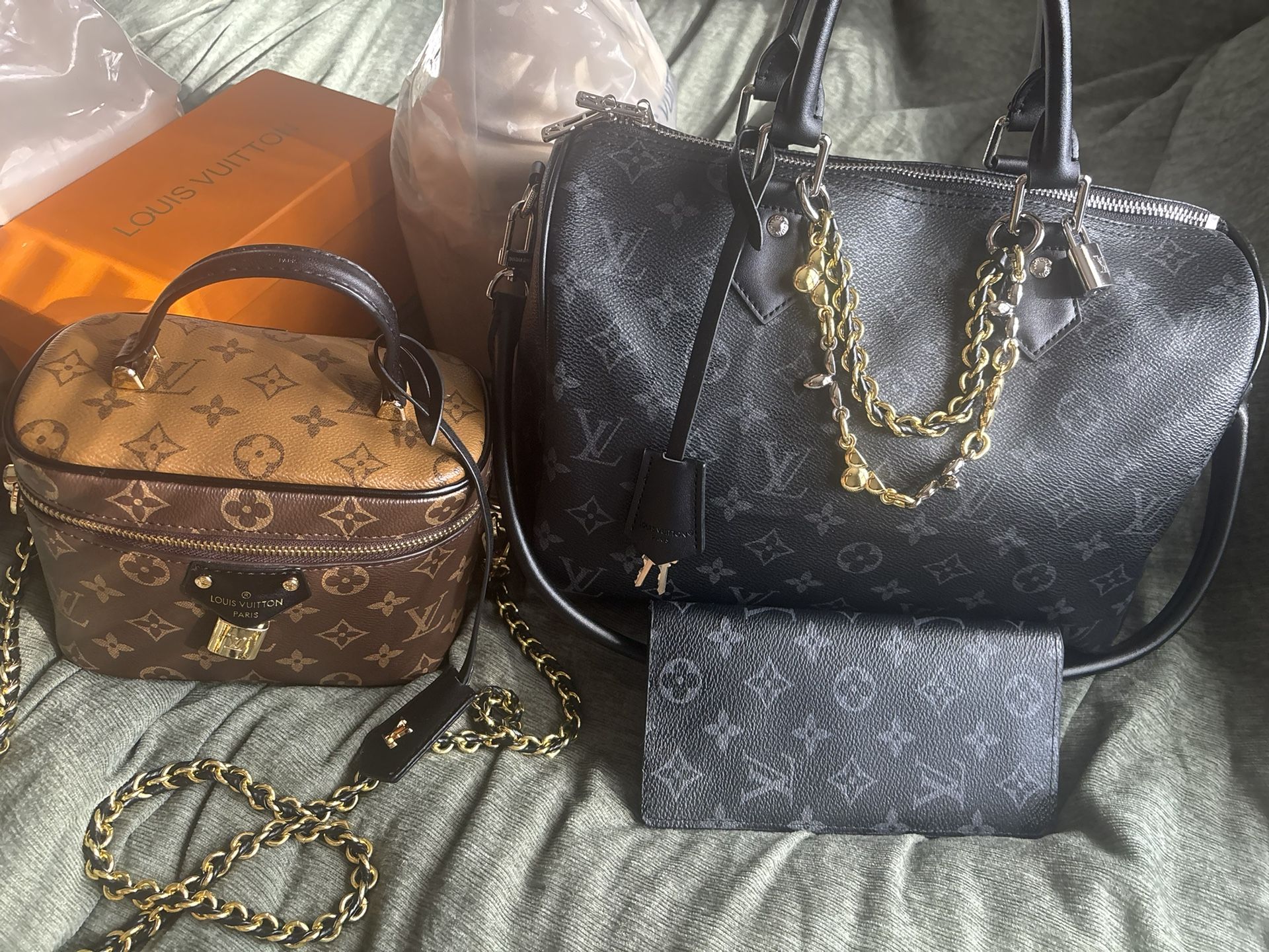 Lv Bag With Wallet