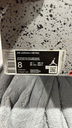 Jordan 4 Oreo Sz. 8